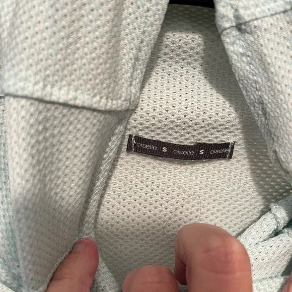 Oiselle Light Aqua (Tide) Mile One Flyout - Picture 4 of 5